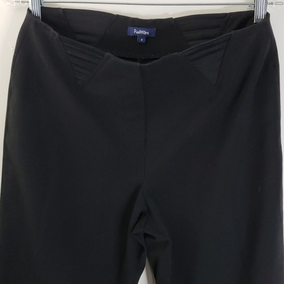 Reitmans Pull On Women Black Straight Pant - Picture 1 of 5